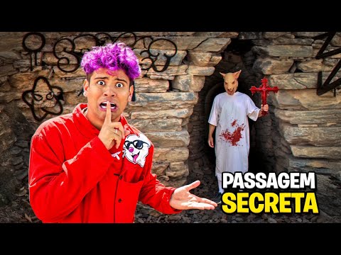 VOLTAMOS NA PASSAGEM SECRETA NA FLORESTA DOS ROSA * era real? 