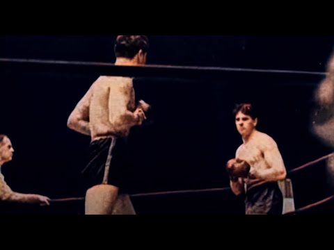 Max Schmeling Sparring Colorized Reel & Max Schmeling vs Ben Ford (30.1.1938) in Full Color