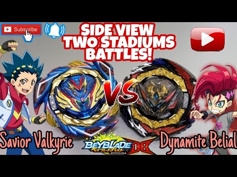(INTENSE BATTLE!) Valt Vs Bael Savior Valkyrie Vs Dynamite Belial Beyblade Burst DB FULL BATTLE