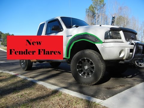 New Fender Flares For The Ranger!!