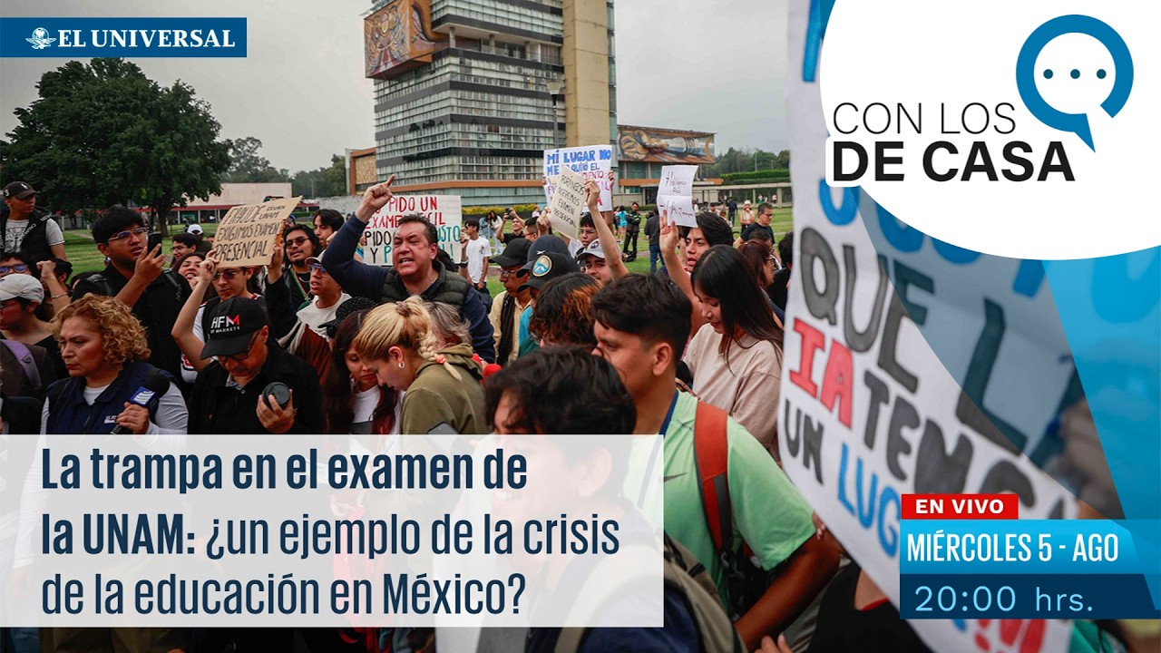 La trampa en el examen de la UNAM: ¿un ejemplo de la crisis de la educación en México?