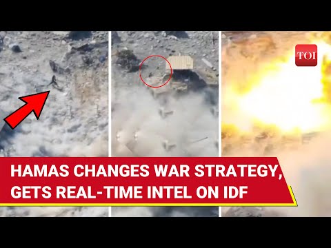 Hamas Fighter’s AMBUSH Stuns IDF; Emerges From Gaza Rubble, Plants Bomb On Israeli Tanks | Watch