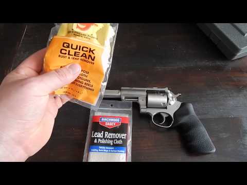 Review of Birchwood Casey Lead Remover Cloth for  Revolver Burn Rings