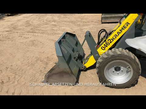 Das Ab-und Anbauen der Schaufel am Kramer 5035