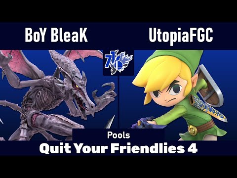 QYF4 | BoY BleaK (Ridley) vs UtopiaFGC (Toon Link) | Pools | SSBU Ultimate Tournament