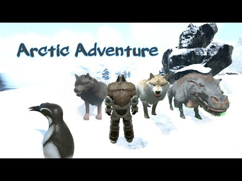 I Tamed Beautiful Direwolfs 😍 | Ark Survival Evolved Island Series
