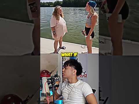 Streamer Tricks Homeless Lady into Jumping into Lake😱