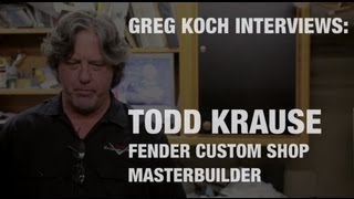 Fender Custom Shop Factory Tour  •  Interview w/ Masterbuilder Todd Krause