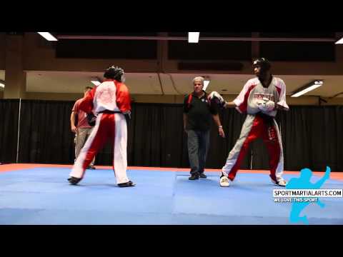 Michael Buzby vs Larry Wells - Mens Sparring - AKA Warrior Cup 2015