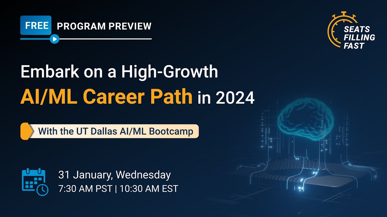Embark on a High-Growth AI/ML Career Path in 2026 with the UT Dallas AI/ML Bootcamp | Simplilearn