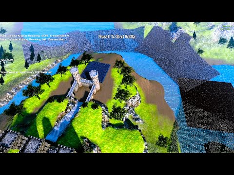 Army of 7 Realms Lays Siege to Knights Castle - Ultimate Epic Battle Simulator UEBS