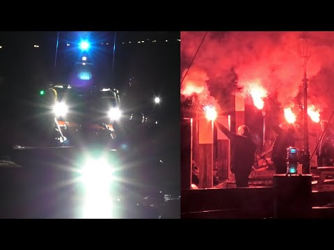 Melding persoon te water in de haven van Elburg | In scène gezet voor het afscheid van een KNRM'er