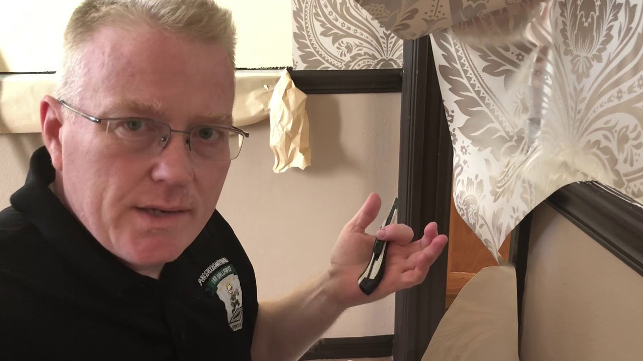 How To Repair Torn Wallpaper During Installation - Spencer Colgan
