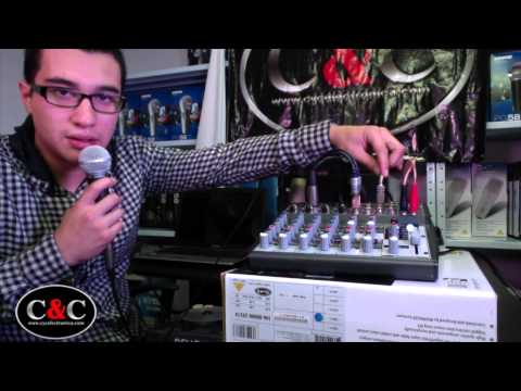 Обзор микшерного пульта Behringer 1202FX