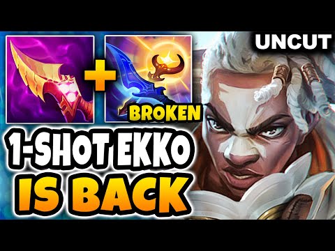 So I think 1000 AP Ekko might be a little broken right now... (ONE SHOT ENEMIES)