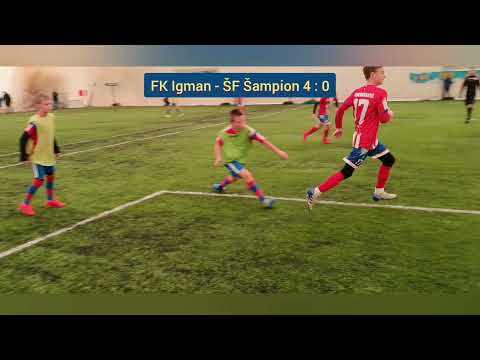 "QUICKIE" Zimska liga - 2. KOLO -  2021/22... FK Igman Ilidža - ŠF ŠAMPION 6 : 0