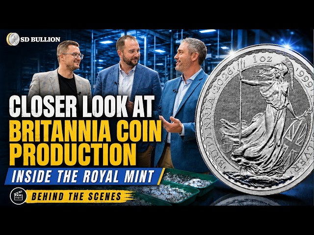 Inside The Royal Mint: Behind the Scenes of Britannia Coin Production