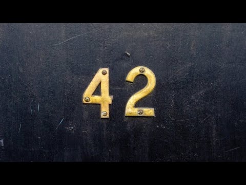 real reason 42 is the answer to life, the universe and everything Hitchhikers guide to the galaxy!