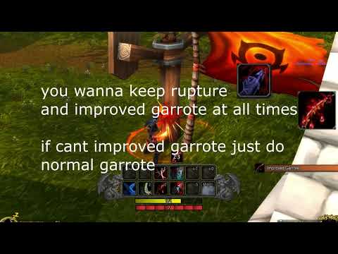 Assassination Rogue Single Target Rotation for Beginners (30 Seconds) Midnight Pre Patch