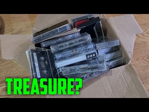MYSTERY Type II Audio Cassette Haul, some gems!