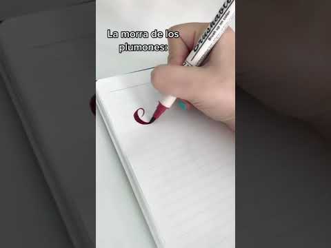 La morra de los plumones #caligraphy #humor #plumones