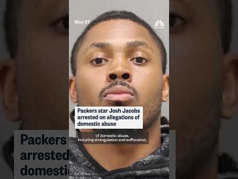 Packers star Josh Jacobs arrested on allegations of domestic abuse