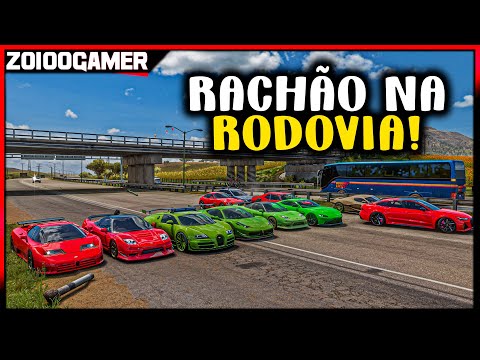 RACING ON THE HIGHWAY - THIS BUGATTI IS VERY APPEALING - FORZA HORIZON 5