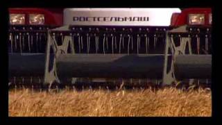 preview picture of video 'ROSTSELMASH. ACROS Combine harvester'