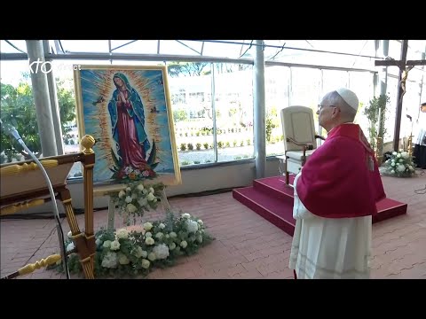 Cérémonie d’inauguration du Borgo Laudato Si’ par le pape Léon XIV