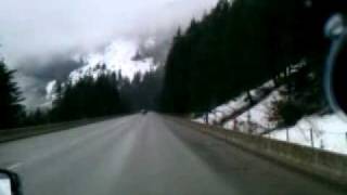 preview picture of video 'Truck Driving Through Snoqualmie Pass Washington Video #3'