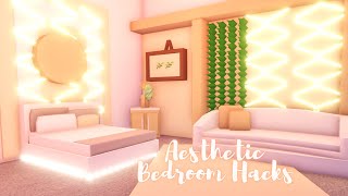 Aesthetic Bedroom Hacks ♡ Roblox Adopt Me