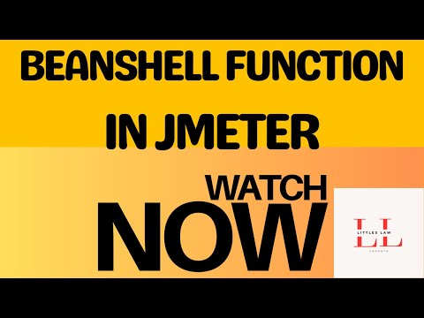 How to use Beanshell function in JMeter | Realtime scripting challenge ​⁠to generate random number