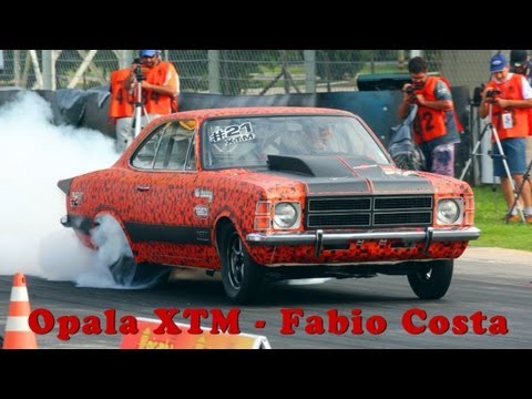 Opala V8 XTM Fabio Costa - 19º Festival Brasileiro de Arrancada 2012