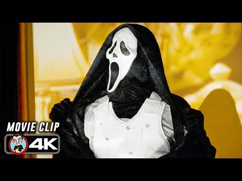 Sidney Walks Into A Trap | SCREAM 3 (2000) Movie CLIP 4K