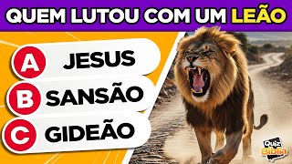 ✝️ 30 PERGUNTAS BÍBLICAS | NÍVEL MÉDIO E DIFÍCIL | Quiz Bíblico
