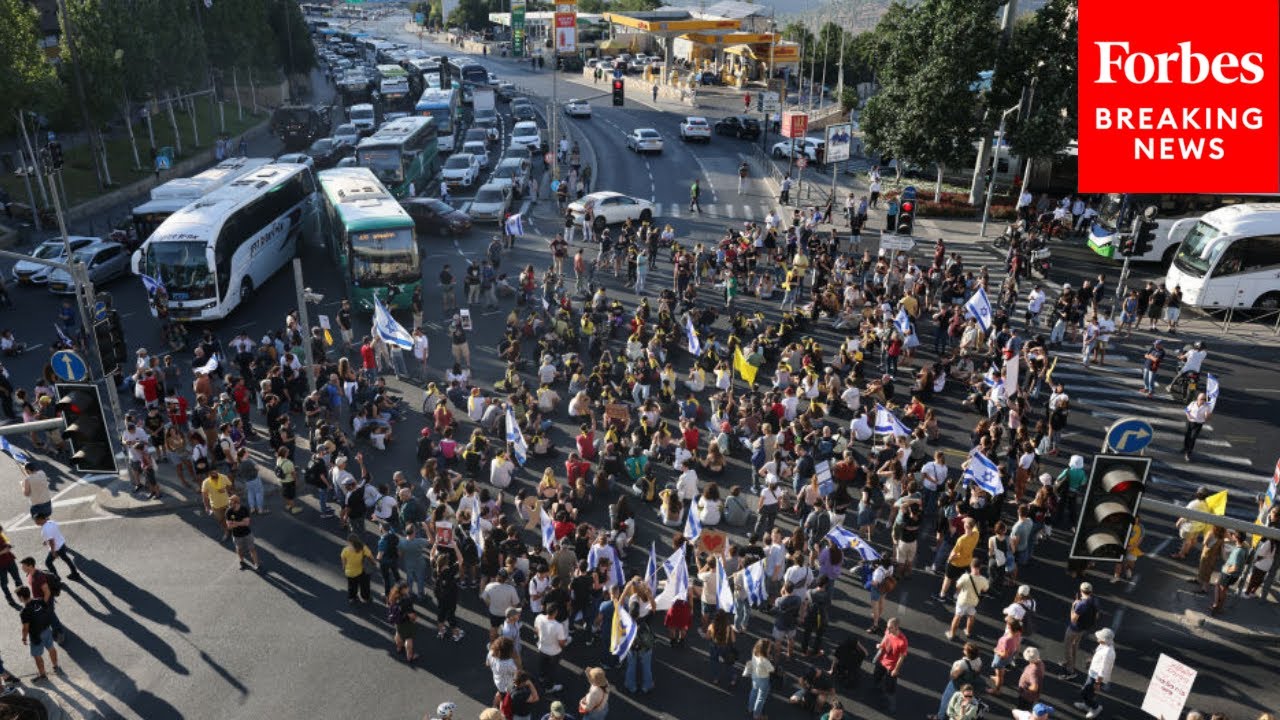 Protests Erupt In Israel After Six Hostages Are Found Dead In Gaza