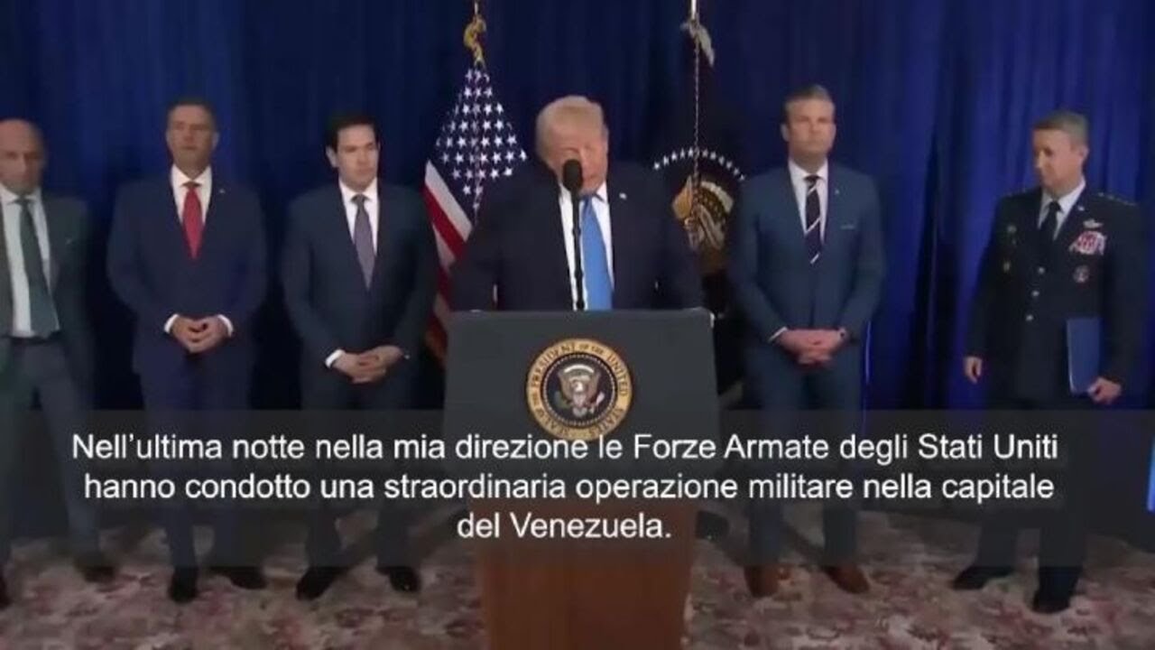 Trump: Attacco al Venezuela spettacolare, mai visto dalla Seconda Guerra Mondiale