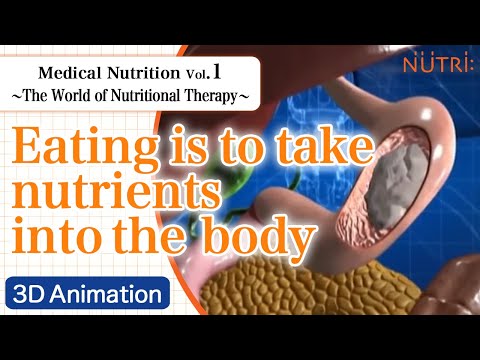 栄養学科 Medical Nutrition ~The World of Nutritional Therapy~ Vol.1 Eating is to take nutrients into the body