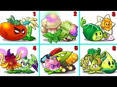 8 Best Plant Pairs - Who Will Win? - PvZ 2 Team Plant Vs Team Plant