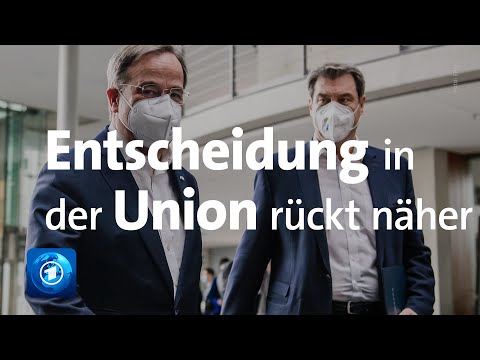 Söder oder Laschet? Entscheidung über Kanzlerkandidatur der Union rückt näher