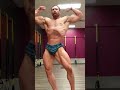 Physique update and posing practice Ifbb #shorts