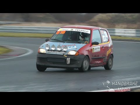 Krzysztof Mencel, Fiat Seicento - SuperOES Wigilijny - Tor Poznań - 14.12.2019