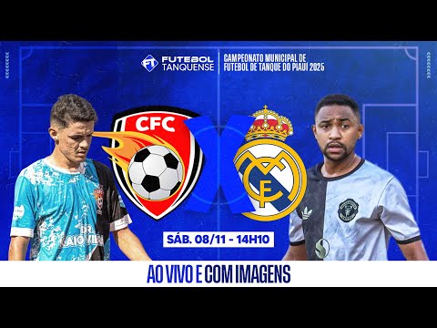 CHAPADA FC X REAL MADRID | 2ª RODADA | CAMPEONATO MUNICIPAL DE FUTEBOL TANQUE DO PIAUI 2025