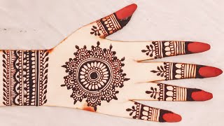 Easy Simple Stylish Arebic Mehndi Design for hands -मेहँदी -Mehandi ka Designs