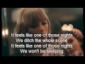 Taylor Swift - 22 official video with lyrics .