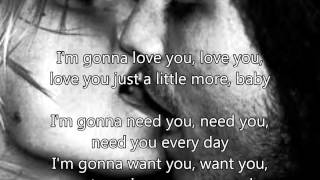 Barry White .i&#39;m gonna love you just a little more baby..