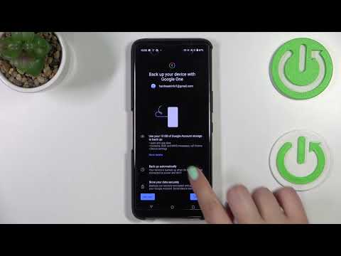 How to enable Google Backup on Asus ROG Phone 6