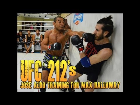 UFC 212's Jose Aldo training for Max Halloway
