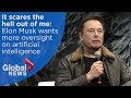 Elon Musk calls lack of A.I. oversight 'insane,' says it's more dangerous than 'nukes'