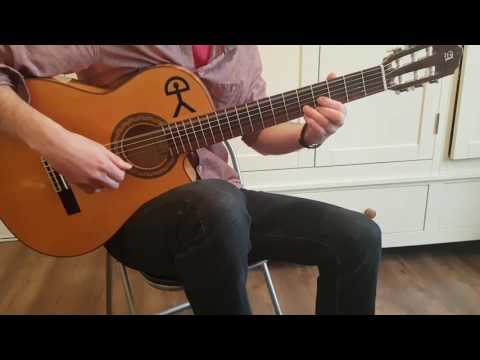 Beginner's Soleares Falseta - Flamenco Guitar Lesson for Beginners Soleá